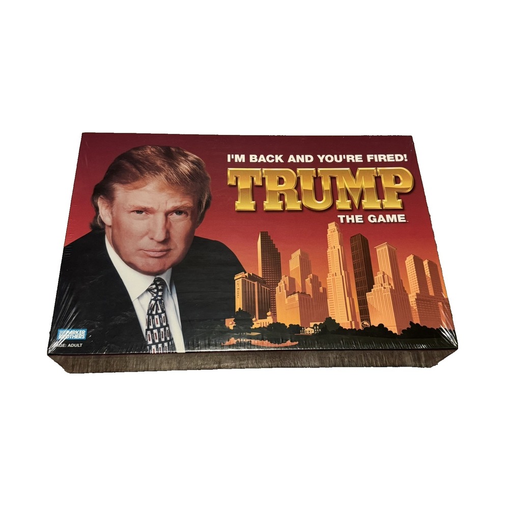 Parker Brothers Trump The Game I'M BACK AND YOU'RE FIRED! - NEW Sealed in Box